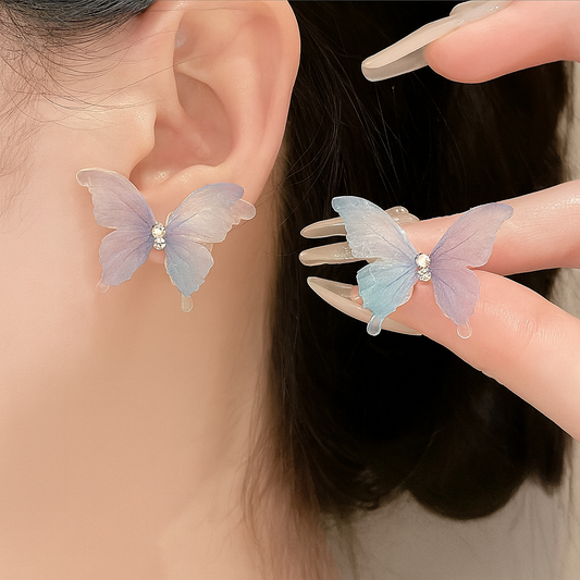 TITLIYA TITLI-009 – Feather-Light Butterfly Stud Earrings