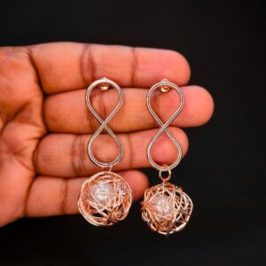 Latest Bird Nest Infinity Drop Earrings for Women