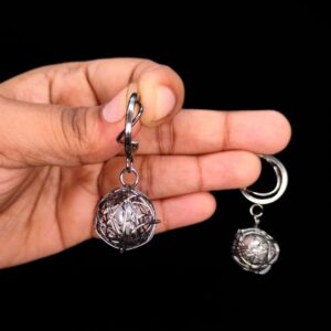 stainless steel western stylish wire wrapped dangler earrings jc201