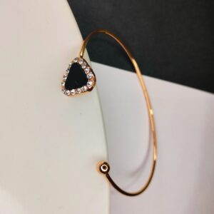 Rose Gold Cuff Bracelet Kada for Girls 2