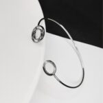 Simple Cuff Silver Bracelet for Women - Latest Fashion Kada